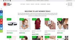 Desktop Screenshot of lastmomentdeals.com